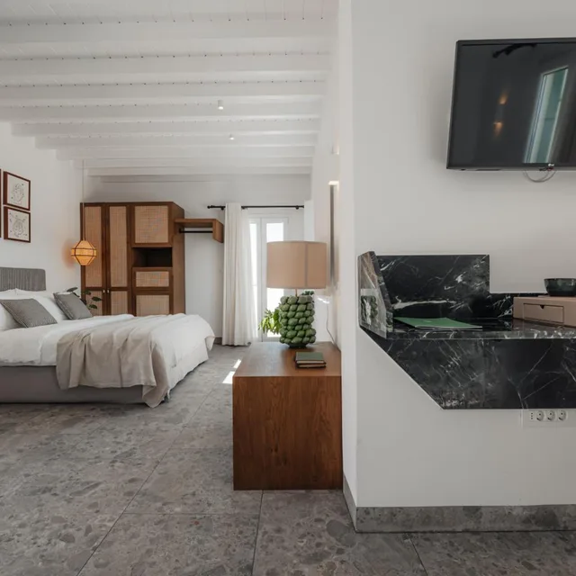 غرفة سوبيريور بسرير مزدوج أو سريرين منفصلين بإطلالة على البحر، Pelican Bay Art Hotel 4/7