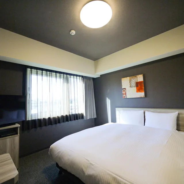 غرفة بسرير مزدوج للمدخنين، Hotel Route Inn Osaka Higashikishiwada Ekimae 2/5