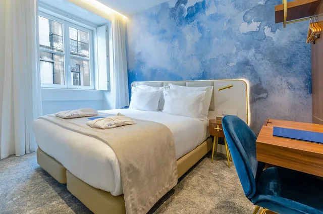غرفة كلاسيكية بسرير كوين بإطلالة على المدينة، Blue Liberdade Hotel 2/5
