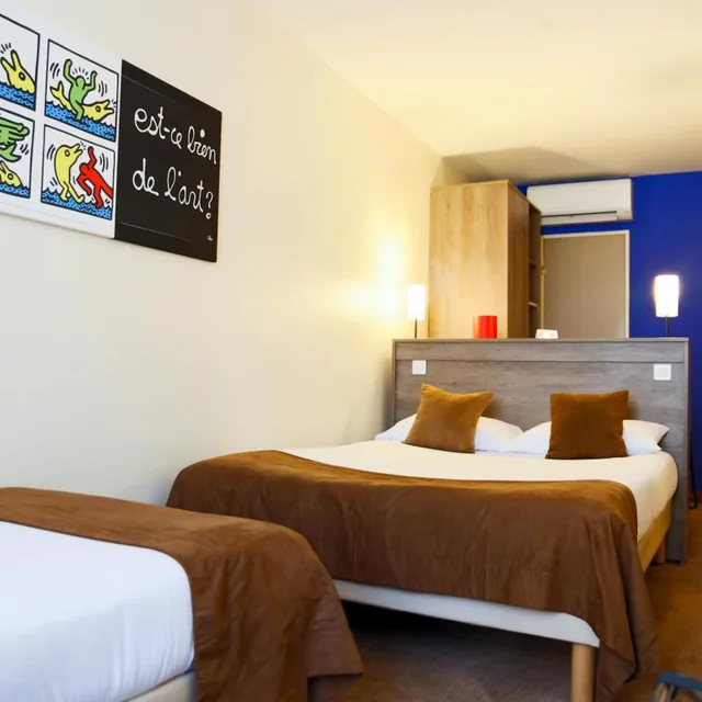 غرفة عائلية مفردة، Hotel Le Seize 5/8