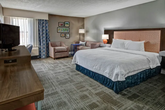غرفة بسرير كينج لذوي الإعاقة، Hampton Inn Tullahoma 1/2
