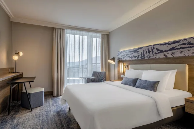 جناح رئاسي بسرير كينج بغرفة نوم واحدة مع أريكة، Courtyard By Marriott Linz 1/3