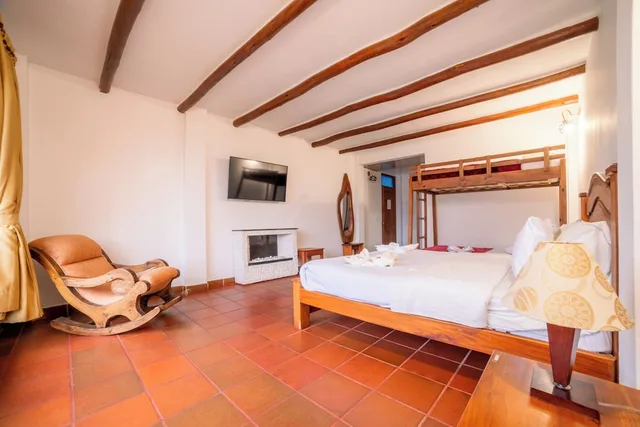 غرفة قياسية رباعية، Hotel Campestre Cordillera de Los Andes 1/8