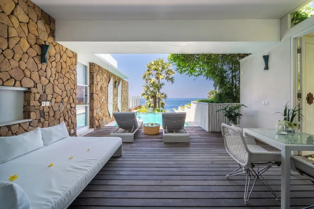 غرفة بإطلالة على البحر، Shunyata Villas Bali 3/10