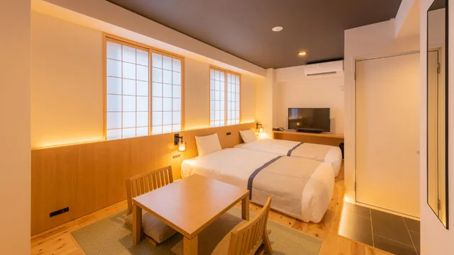غرفة يابانية غربية يابانية عصرية ثلاثية بسريرين منفصلين، Tosei Hotel Cocone Asakusa 1/1
