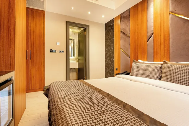 غرفة اقتصادية بسريرين مزدوجين، Santra Hotel 3/3