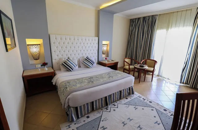 غرفة سوبيريور بسرير مزدوج بإطلالة على الحديقة، Amwaj Oyoun Resort and Spa 10/10
