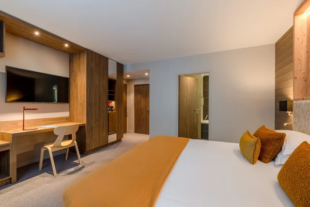 غرفة سوبيريور بسرير كينج، ILY La Rosiere & Spa Nuxe 2/3