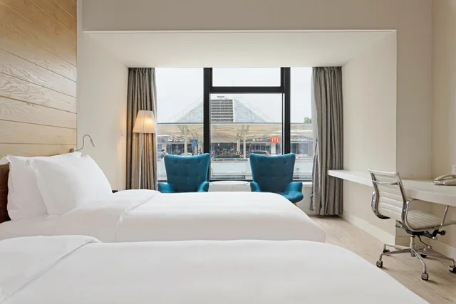 غرفة قياسية بسريرين منفصلين، Garden Lane Meilan Airport Hotel Formerly Haikou Meilan Airport Hotel 2/3