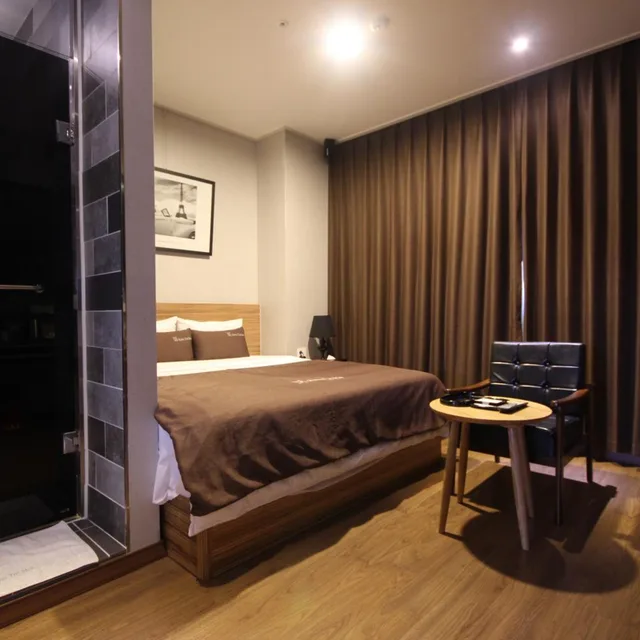 غرفة بسرير مزدوج، Hotel The May Busan Sasang 3/10