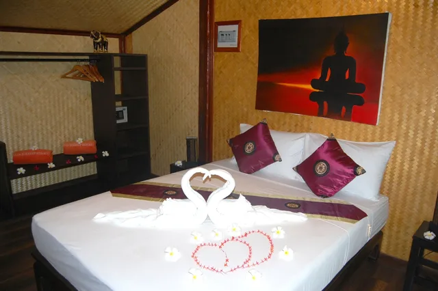 بنغل عائلي بسريرين مزدوجين، Baan Sukreep Resort 2/5