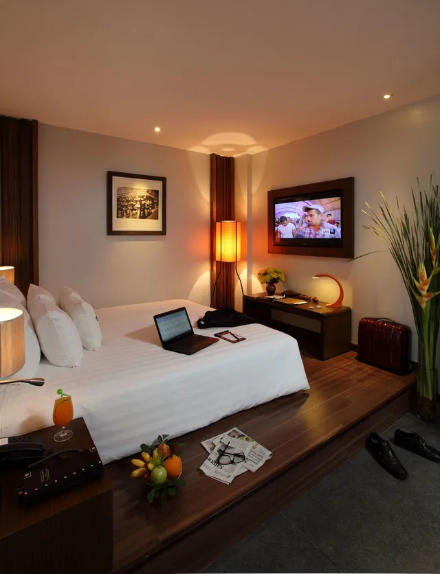 Serene, Standard, Twin Beds, No Window، Silverland Sakyo Hotel 7/10