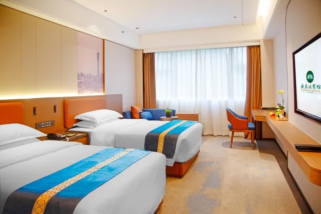 Guest Room, Twin Beds, with View, Guangdong Yingbin Hotel 1/1