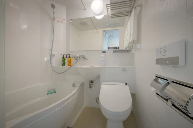 غرفة مفردة بسرير مزدوج، APA Hotel Hitachinakakatsuta-Ekimae 4/6