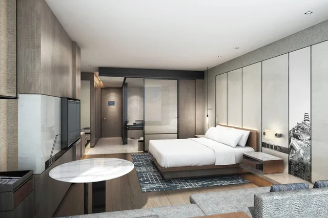 جناح تنفيذي، Wuhan Marriott Hotel Hankou 8/10