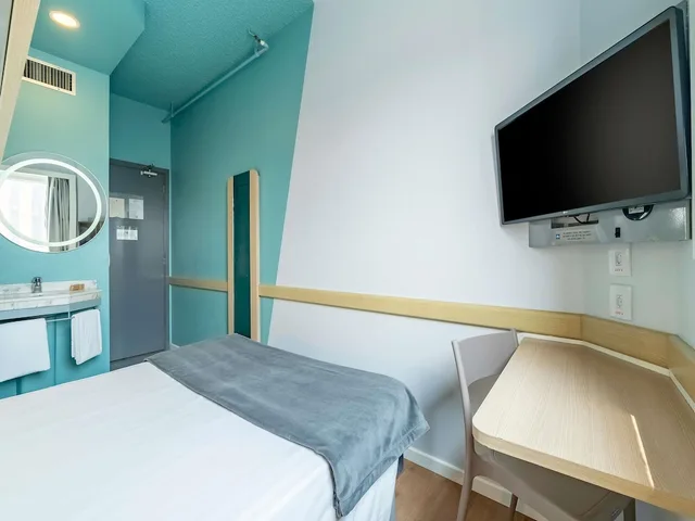 غرفة سوبيريور ثلاثية بسرير مزدوج وسرير بطابقين، Ibis Budget Sao Paulo Jardins 8/10