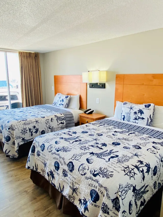 غرفة قياسية بسريرين كوين، Oceanview Inn 1/1
