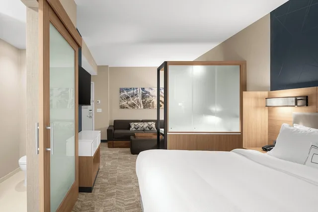 جناح بسرير كينج مع سرير سحّاب إضافي، SpringHill Suites by Marriott Jackson 1/4