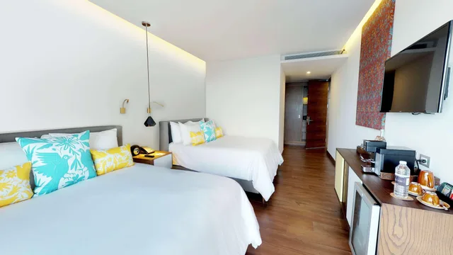 2 Bedrooms, Presidential, Suite, 1 King and 2 Queen Beds, The Fives Downtown Hotel And Residences Curio Collection 1/4