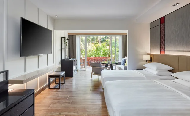 غرفة ديلوكس بسريرين منفصلين، Hyatt Regency Hua Hin 1/4