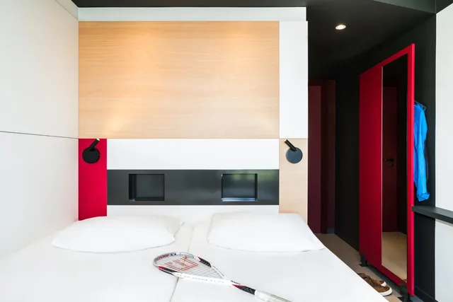 غرفة قياسية بسرير فردي وثلاثة أسرّة، Ibis Budget Knokke 2/10