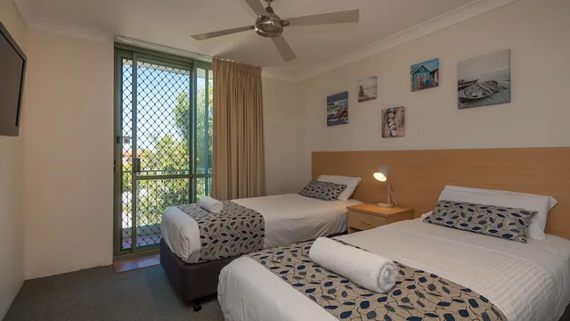 شقة بسرير كوين وسريرين منفصلين بغرفتي نوم، Montana Palms Holiday Apartments 1/9