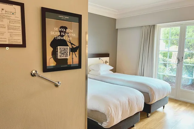غرفة بسرير مزدوج لذوي الإعاقة، Havna Hotel & Sjobad 3/10