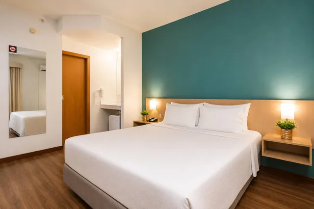 غرفة قياسية بسرير مزدوج، Comfort Hotel Joinville 4/7