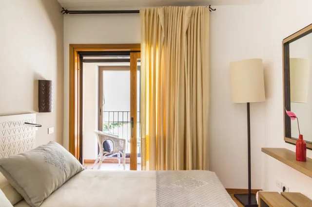 غرفة كلاسيكية بسرير مزدوج بإطلالة على الحديقة، Hotel Aquadulci 10/10