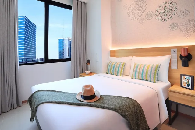 شقة ديلوكس بسرير كينج وسرير كوين بغرفتي نوم، Citadines Gatot Subroto Jakarta 4/8