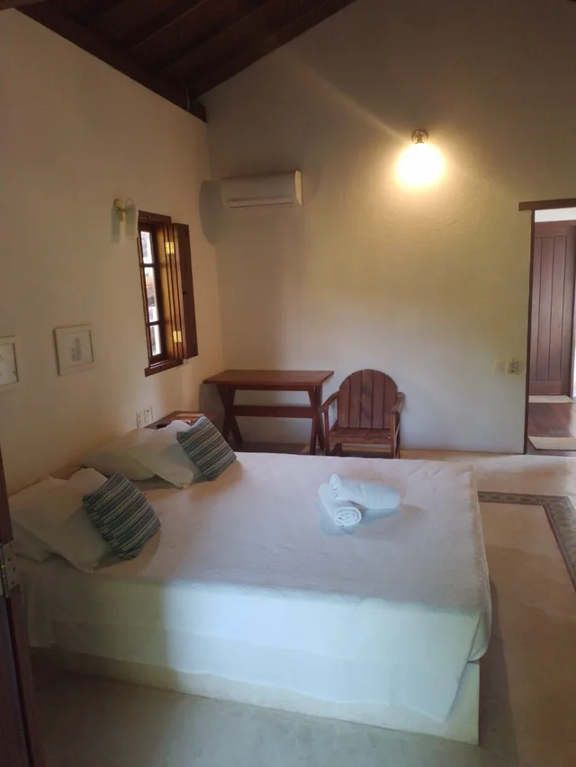 غرفة قياسية رباعية بإطلالة على الحديقة، Pousada Vila do Beco 1/1