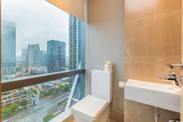 جناح ديلوكس بسرير كينج، Hotel Kapok Shenzhen Bay 5/6