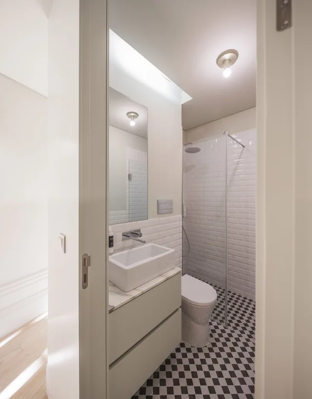 شقة بسرير مزدوج بإطلالة على المسبح بغرفة نوم واحدة، Aparthotel Oporto Alves Da Veiga 6/7