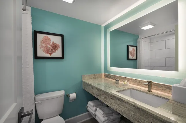 Efficiency, 2 Queen Beds, Ocean View, South Wing، Grande Cayman Resort 2/2