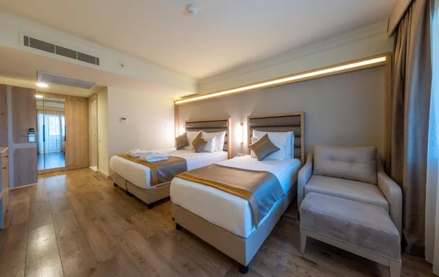 Standard, Double Bed, Side Sea View، Aydinbey Kings Palace Spa and Resort Hotel 5/10