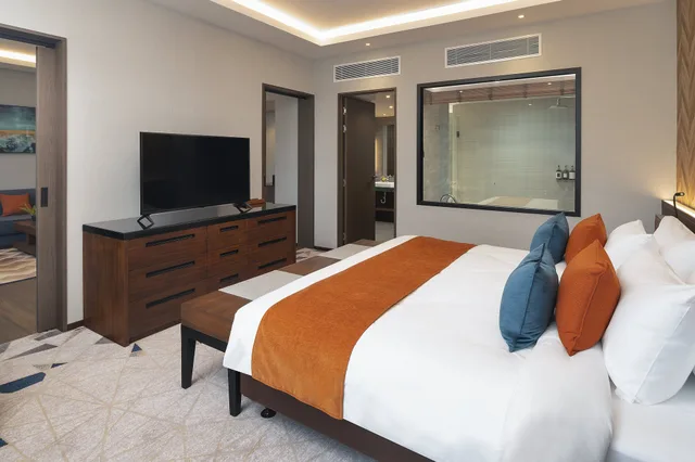 جناح بزنس بسريرين منفصلين، Hotel Nikko Amata City Chonburi 2/2