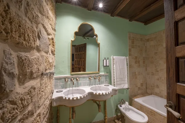 غرفة قياسية بسريرين منفصلين، Palacio de Los Salcedo 6/8