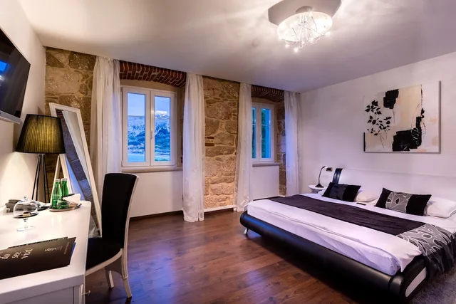 غرفة بسرير مزدوج بإطلالة على البحر، Heritage Hotel Forza 1/8