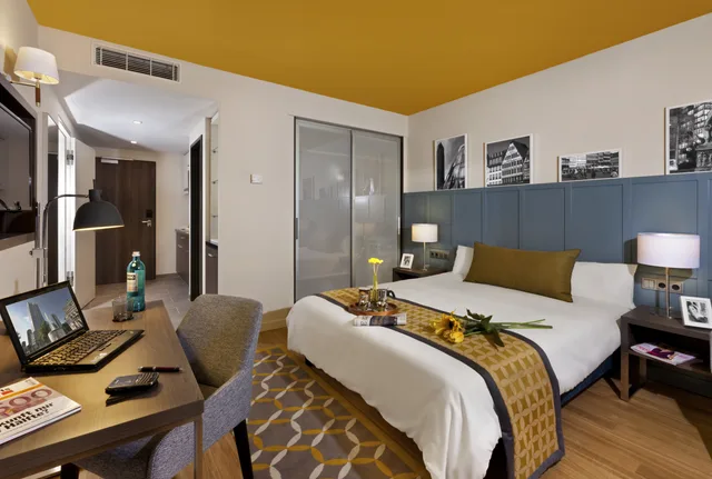 استوديو بسرير كينج، Citadines City Centre Frankfurt 4/6