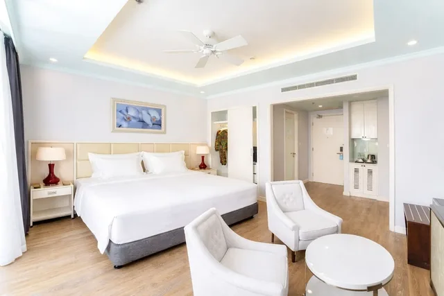 استوديو بسرير كينج بإطلالة على البحر، Vinpearl Beachfront Nha Trang 6/10