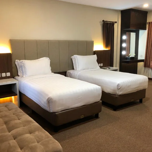 Garden, Twin Beds, Rice Field View, Grand Harvest Resort and Villas 6/10