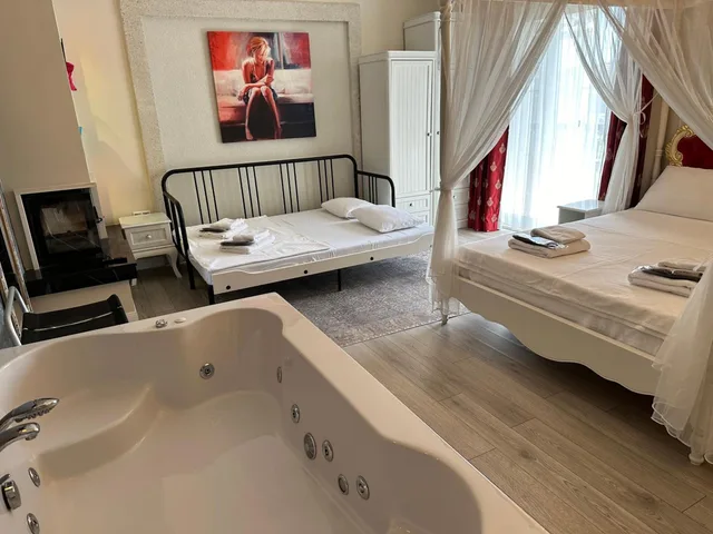 غرفة بريميوم رباعية، Alacati Grand Eldoris Otel 5/10