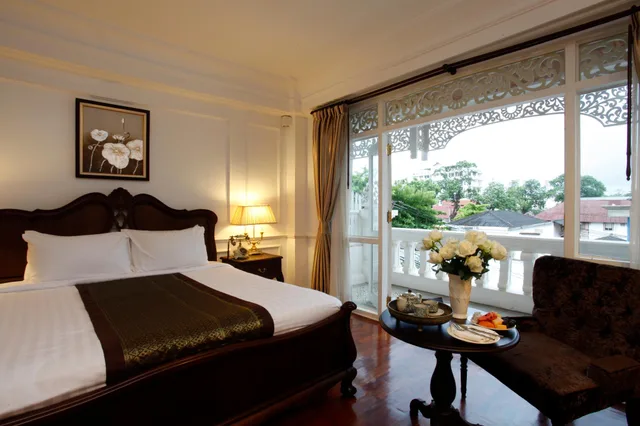 Colonial, Deluxe, King Bed, Balcony, Dhavara Boutique Hotel 2/3
