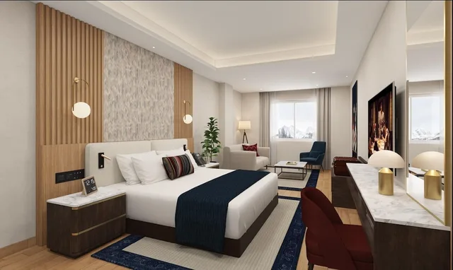 جناح تنفيذي بسرير كوين، Qafqaz Riverside Resort Hotel 3/8