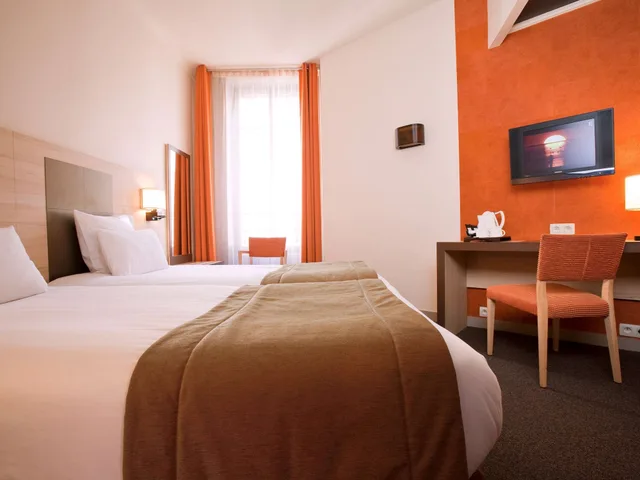 غرفة كلاسيكية بسريرين منفصلين، Hotel Mercure Lyon Centre Brotteaux 1/9
