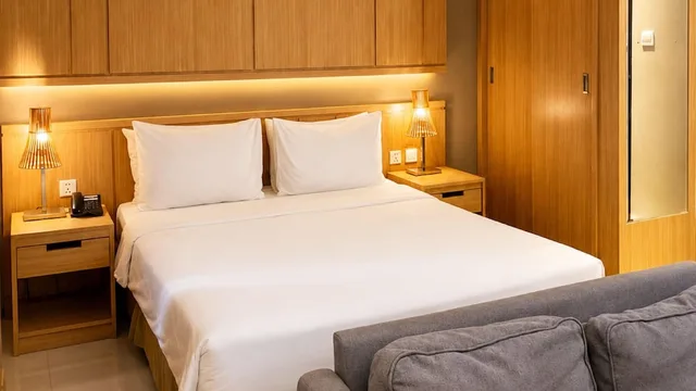 غرفة ديلوكس بسرير كوين، Golden Tulip Balikpapan Hotel and Suites 5/10