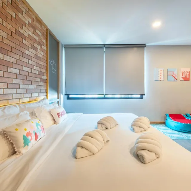 غرفة عائلية، PLAAI Plus Hotel Rayong 10/10