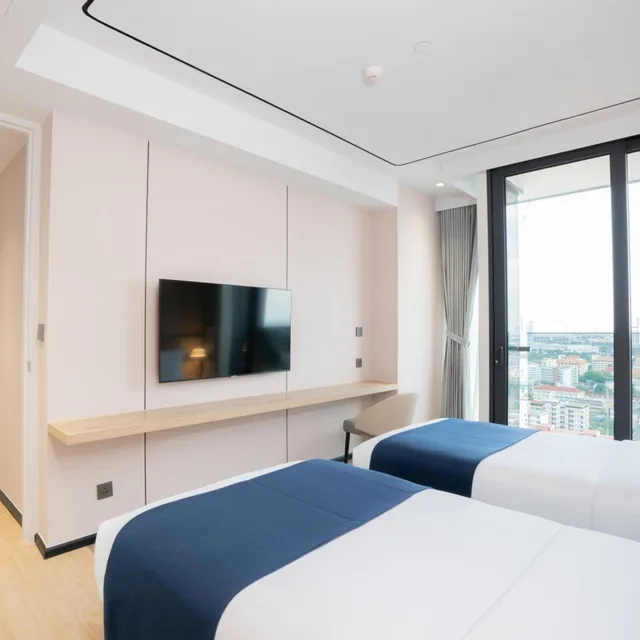 جناح بإطلالة على البحر بغرفتي نوم، Arbour Hotel and Residence Pattaya (SHA Plus+) 7/10