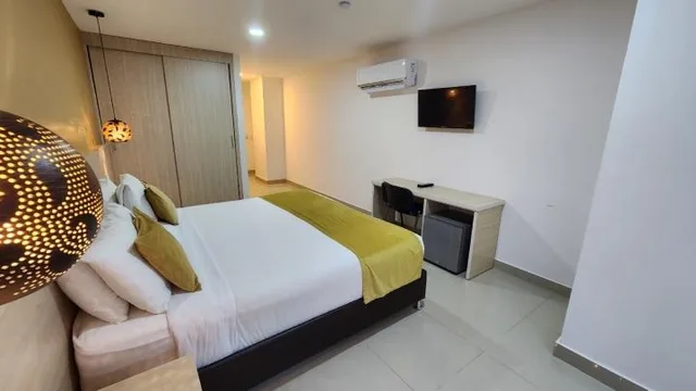 غرفة قياسية بسرير مزدوج بإطلالة، Hotel Tayrona Del Mar 1/1