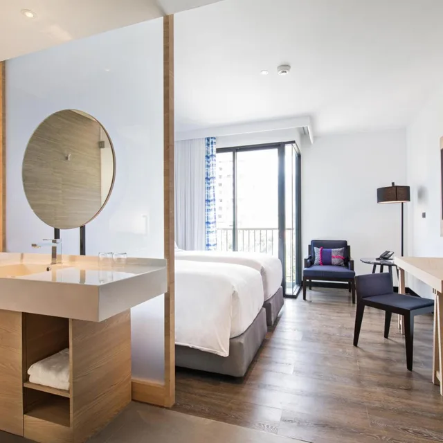 غرفة سوبيريور بسرير فردي بشرفة، Novotel Chiangmai Nimman Journeyhub 4/10